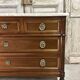 Commode de style Louis XVI en acajou
