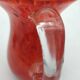 Blown glass vase.