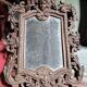 Richly chiselled bronze table mirror – neo-Renaissance style, 19th century