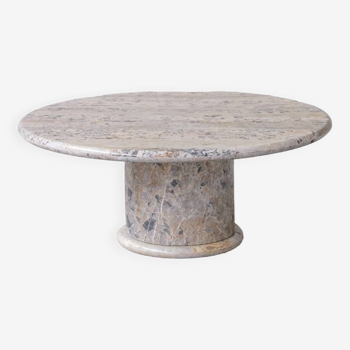 Table basse vintage en marbre italien