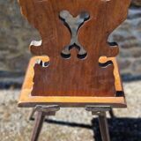 Chaise escabelle ancienne