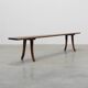 Large wabi sabi style bench with beautiful patina, Japan 19th century