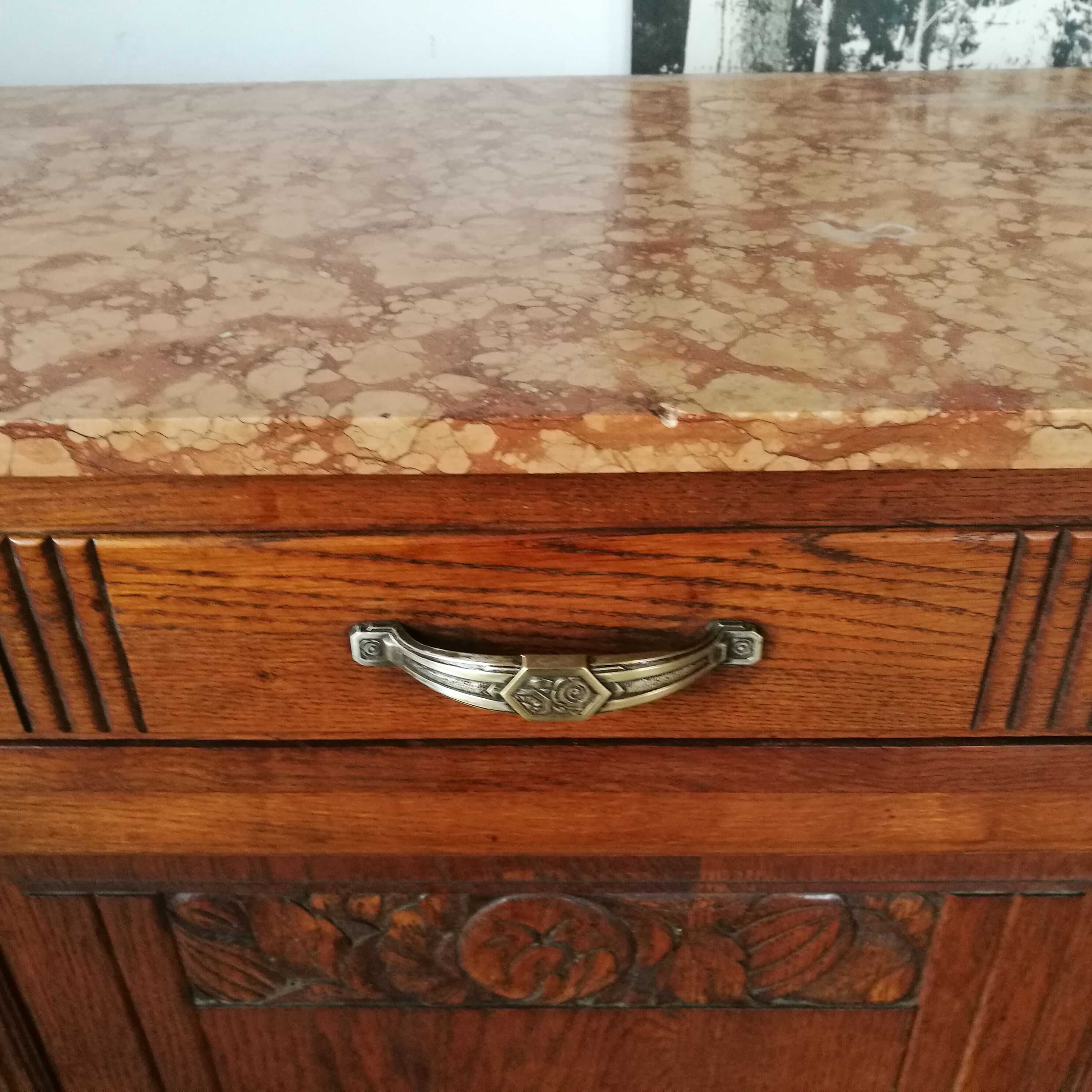 Buffet art deco oak
