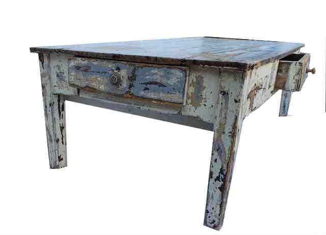 Old workshop table