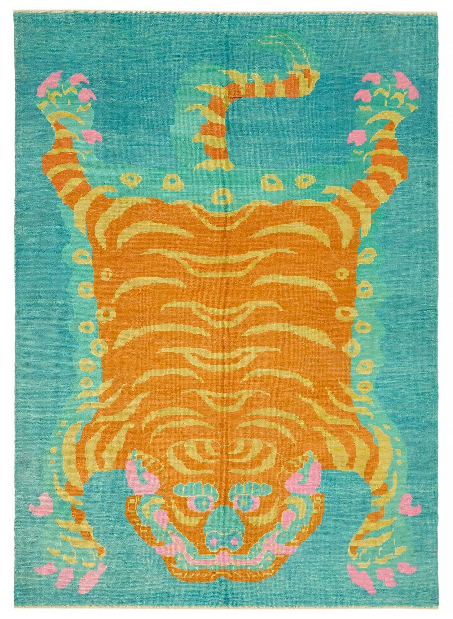 Turkish Handknotted Wool Tiger Rug  220 cm x 310 cm