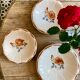 Set of 3 vintage hollow dishes from Digoin