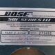 Pair of 501 Series III Bose speakers, 1977