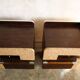 Pair of vintage mid-century bedside tables