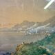 Watercolour C.W. M. Van de Velde Mediterranean coast near Cannes