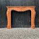 Louis XV Style Fireplace In Red Verona Marble Circa 1880