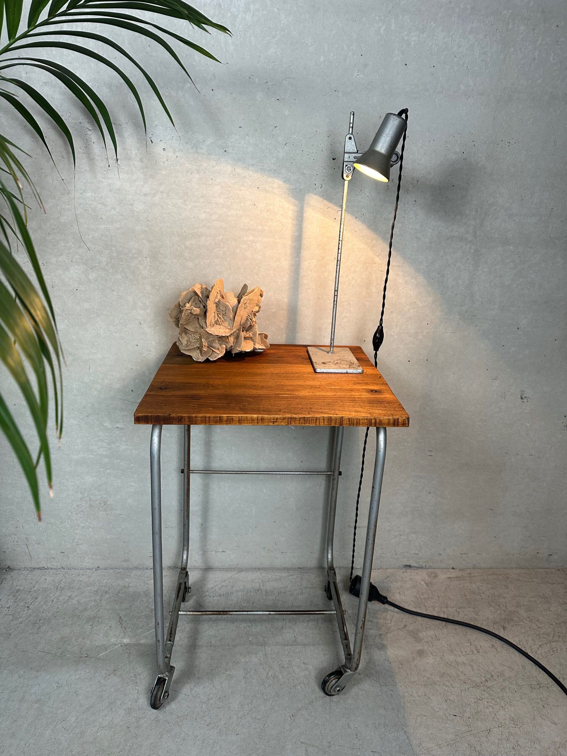 Vintage industrial writing table