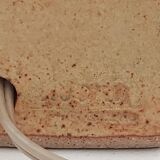 Bernard Rooke vintage sandstone brutalist lamp