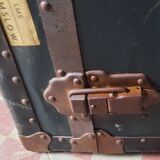 English travel trunk