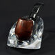 Baccarat Crystal Pipe Rest Holder Stand