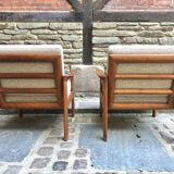 Pair of Danish armchairs 1970