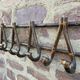 Coat rack bentwood hook style faux bamboo