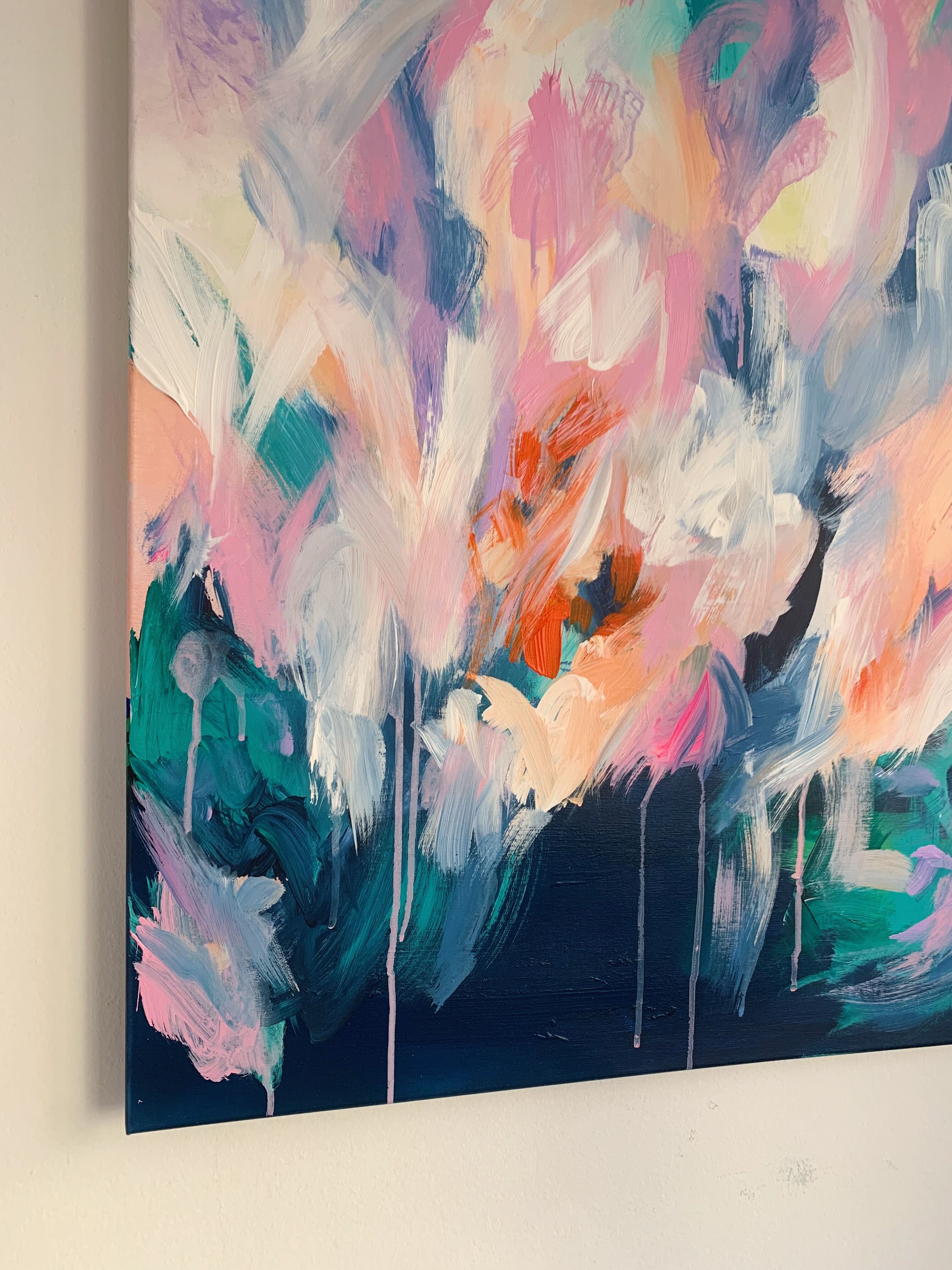 Spring Fire - Acrylic on canvas 60x80cm