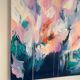 Spring fire - acrylique sur toile 60x80cm