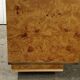 Buffet low elm magnifying glass circa 70