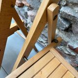 Pair of folding chairs from the 1980s