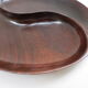 Plat en bois ying yang années 1960