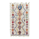 Tapis berbère marocain Azilal en laine naturelle