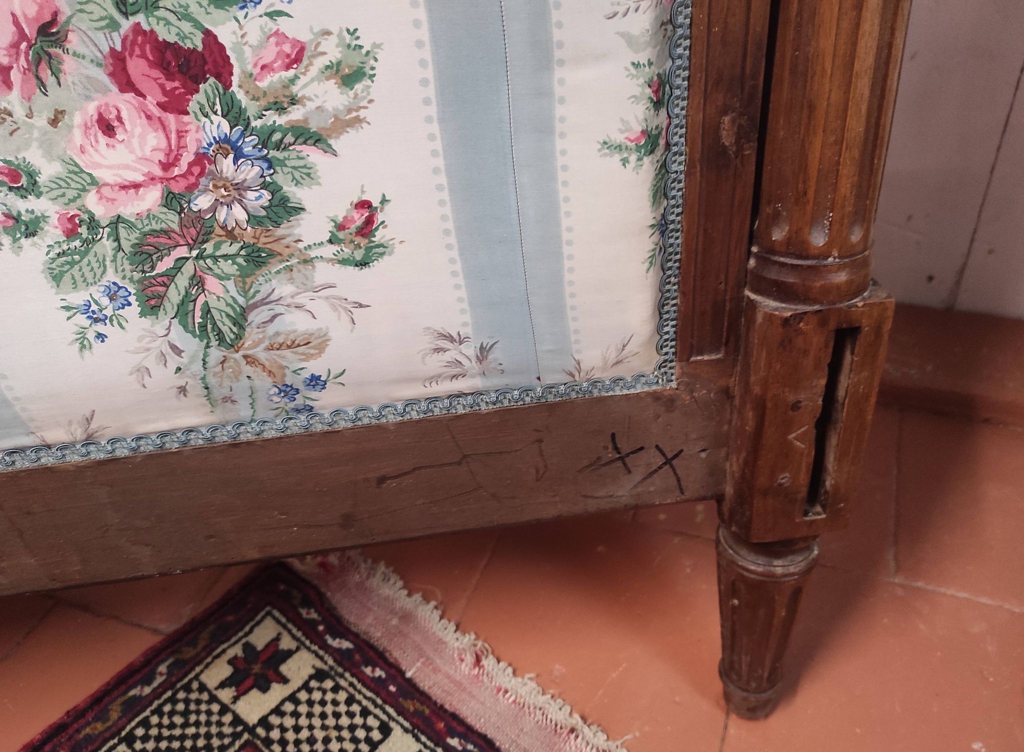 Louis XVI headboard
