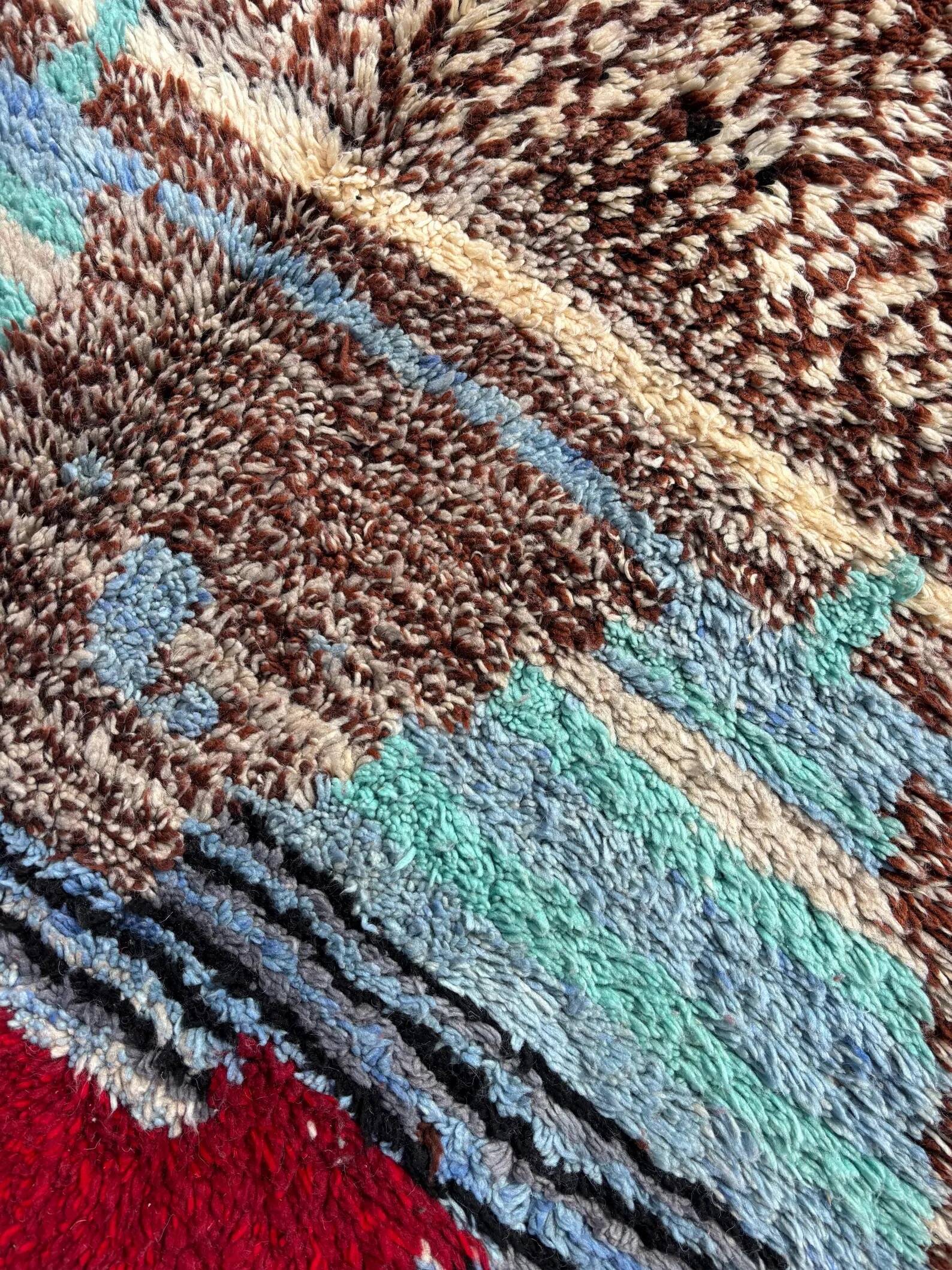 Tapis M’rirt en laine