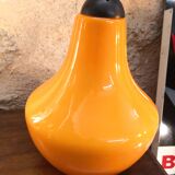 Vintage orange opaline chandelier