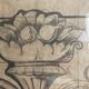 Drawing late 19th ironwork or stained glass project
