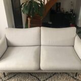 Moby beige 2-seater sofa