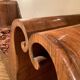 Set of 19th Century Italian Empire Flamed Walnut Sleigh Beds or Daybeds