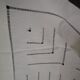 Old monogrammed sheet - embroidered: 290x230cm