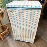 Laundry chest in scoubidou 60s