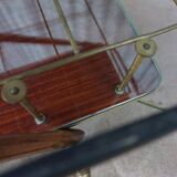 Mid-century bar cart/service cart by Cesare Lacca, 1950s.