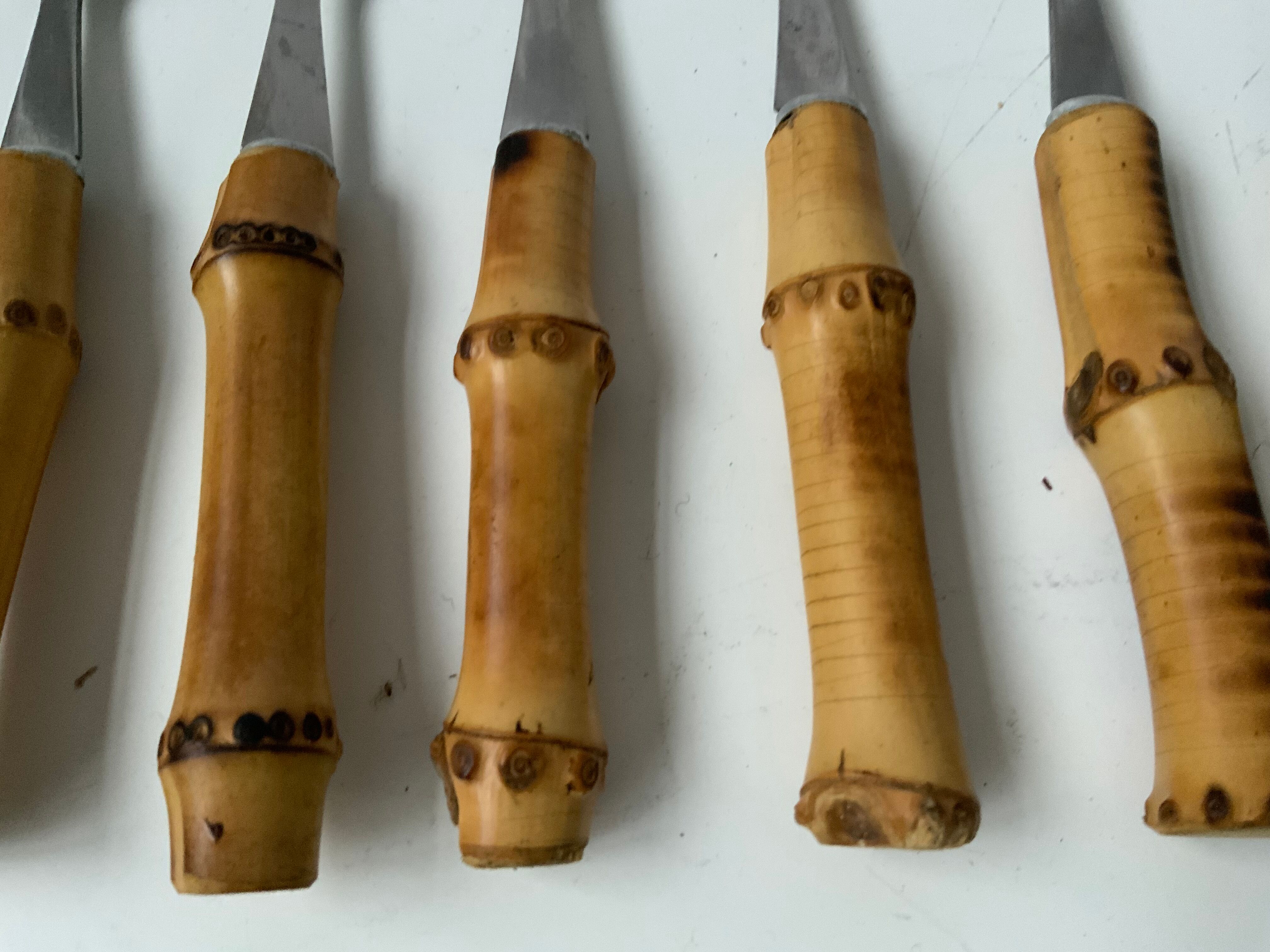 Vintage bamboo forks