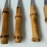 Vintage bamboo forks