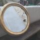 Round golden mirror, 46 cm