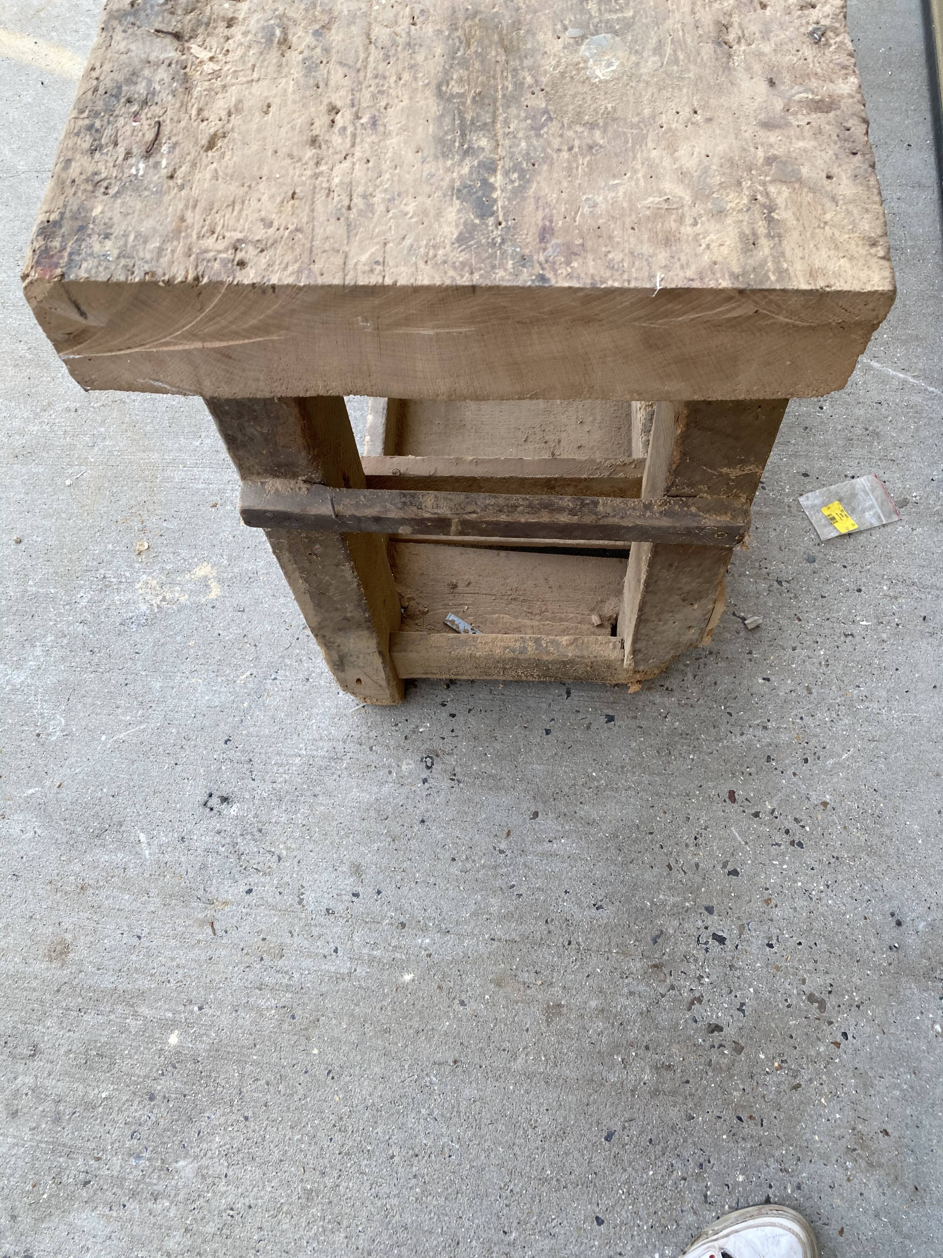 Traditional press joiner's workbench