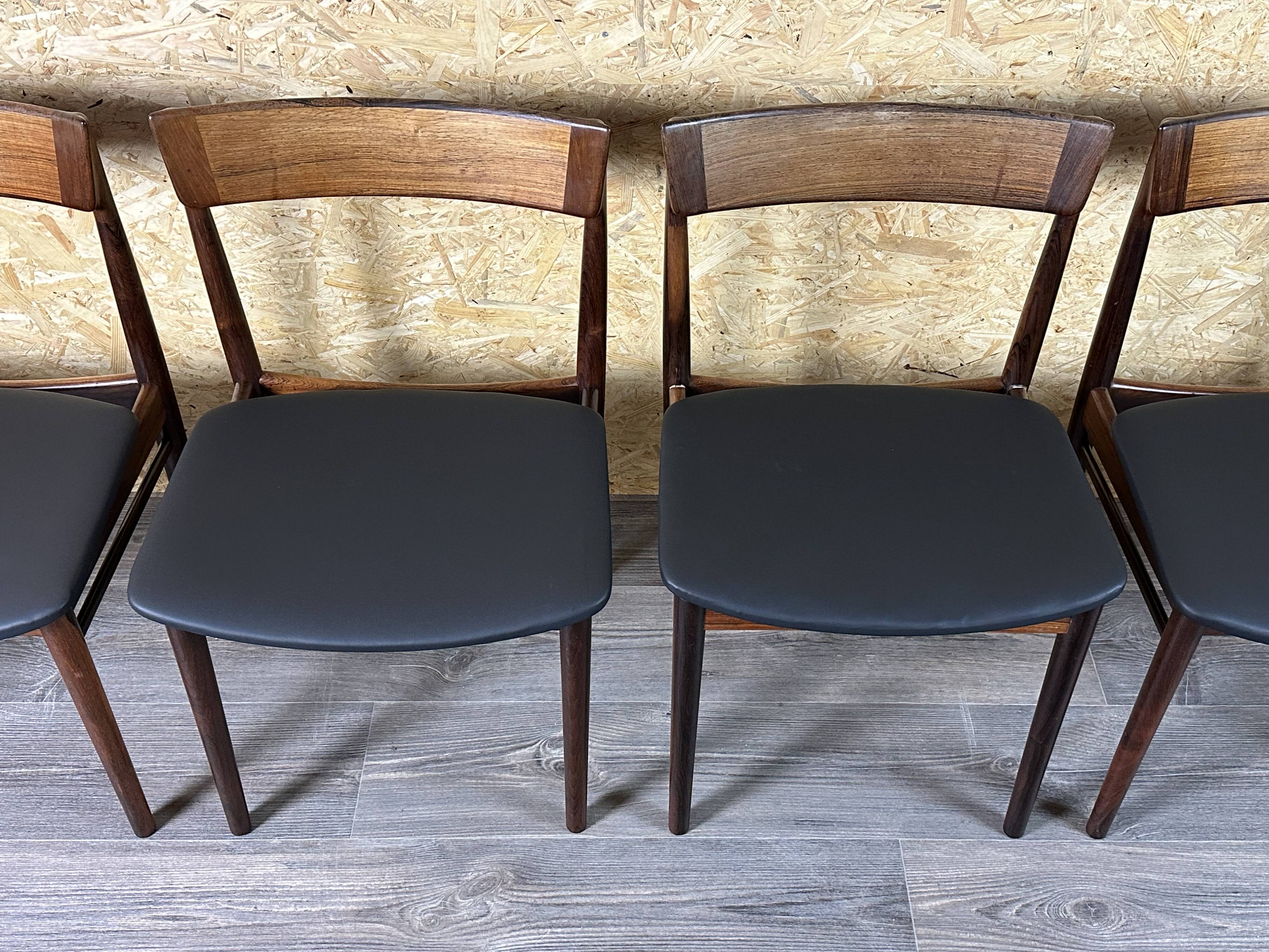 Set of 6 Henry Rosengren Hansen Model 39 Dining Chairs Rosewood