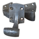 Vintage cast aluminium wall hooks