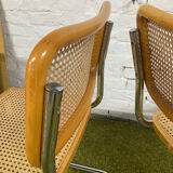 Pair of chairs Marcel Breuer Cesca B32