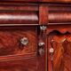 English commode or sideboard in mahogany
