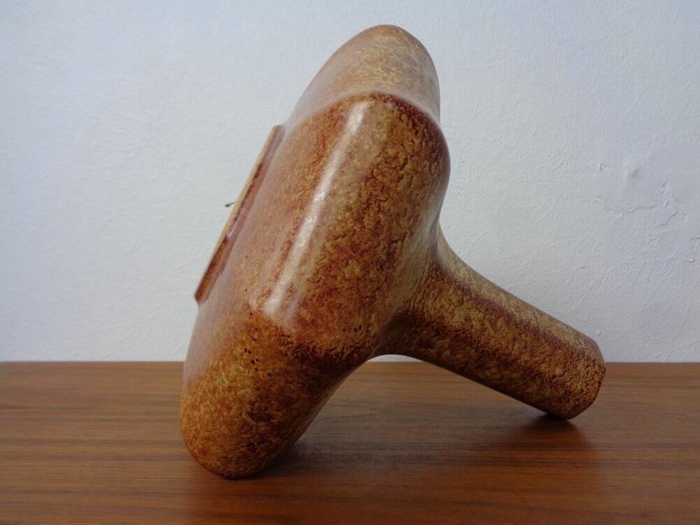 Italian ceramic vase by Roberto Rigon for Bertoncello, 1960s.