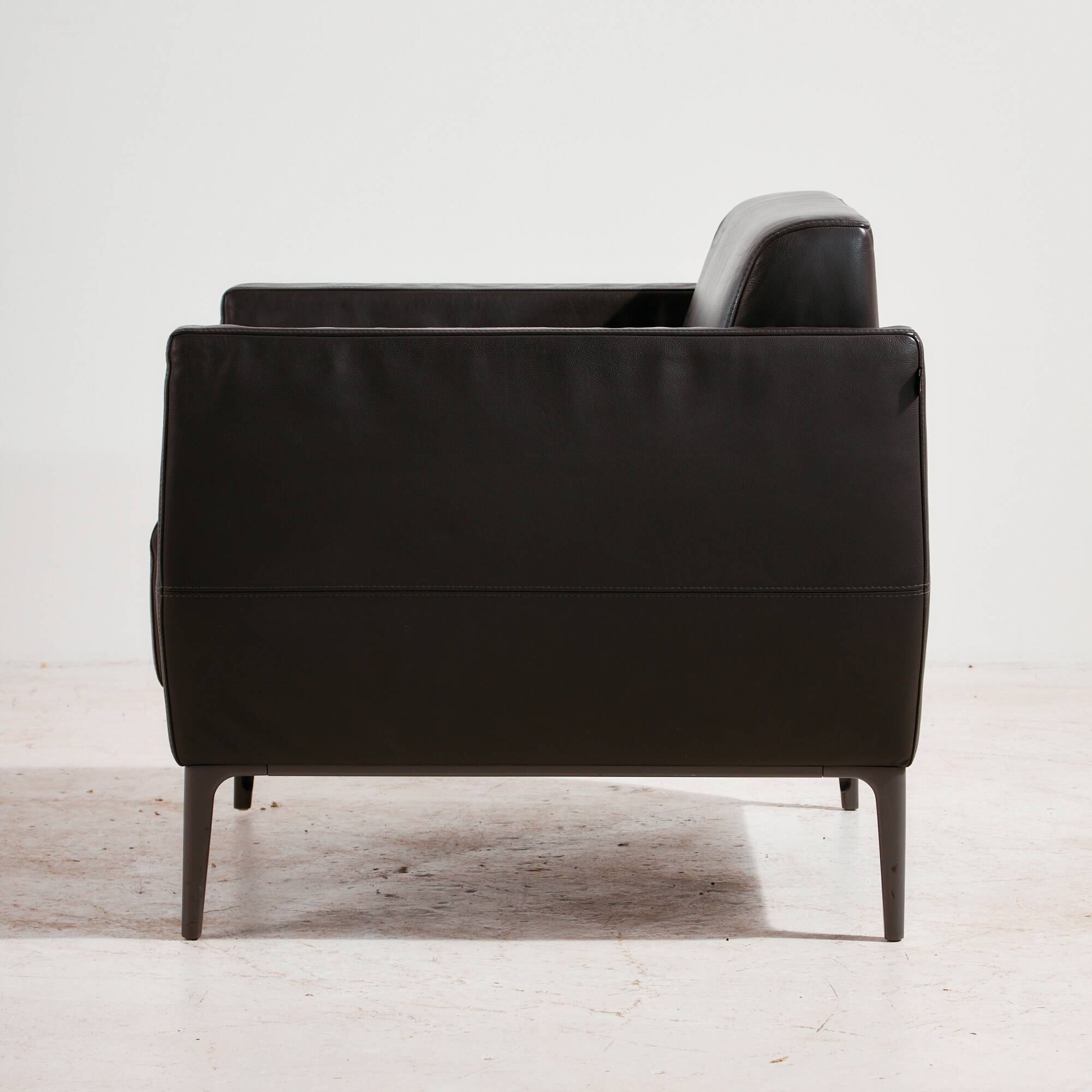 Visalia leather armchair by Coalesse