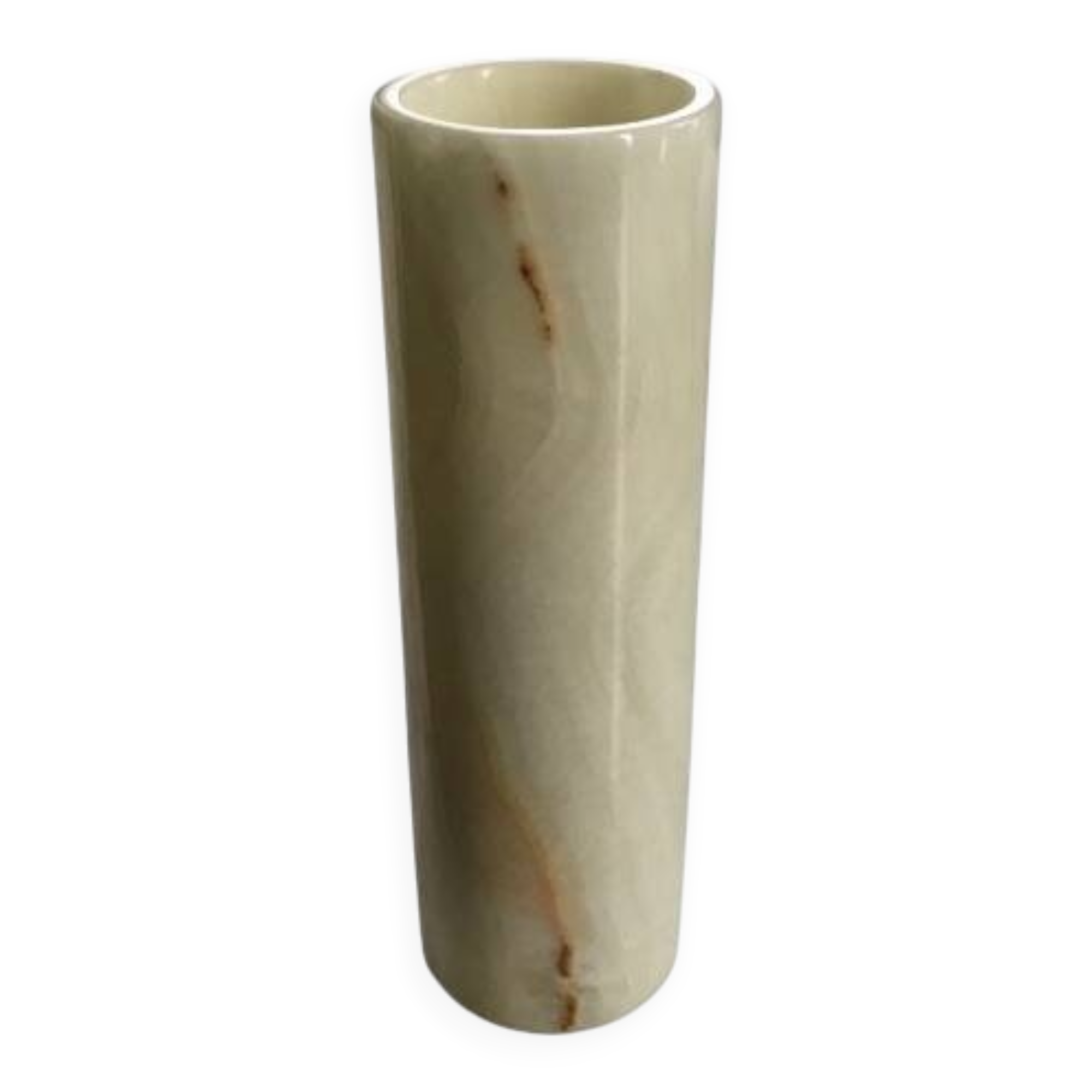 Marble roller vase