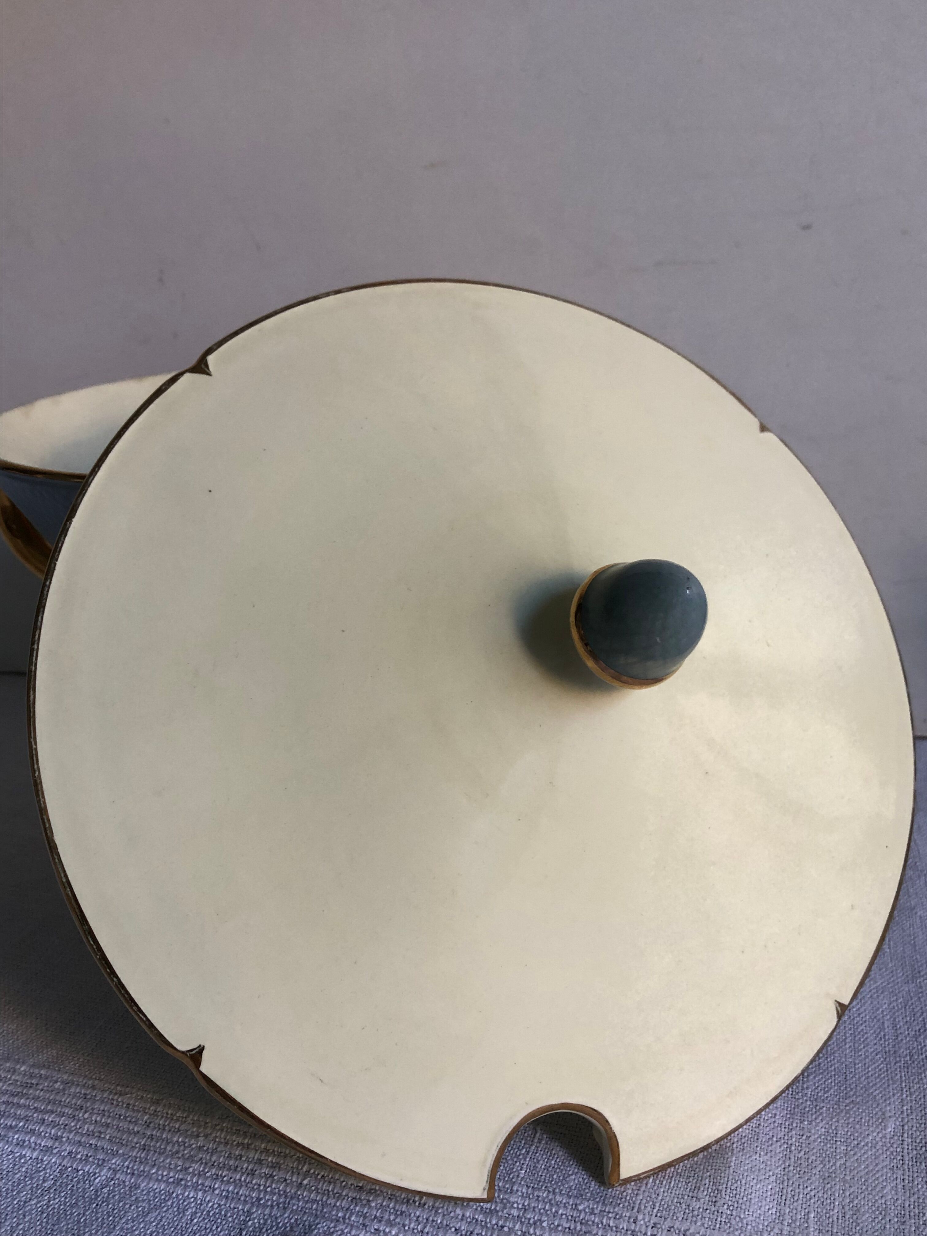 Soup bowl - Faience de Salins Service Orgeval