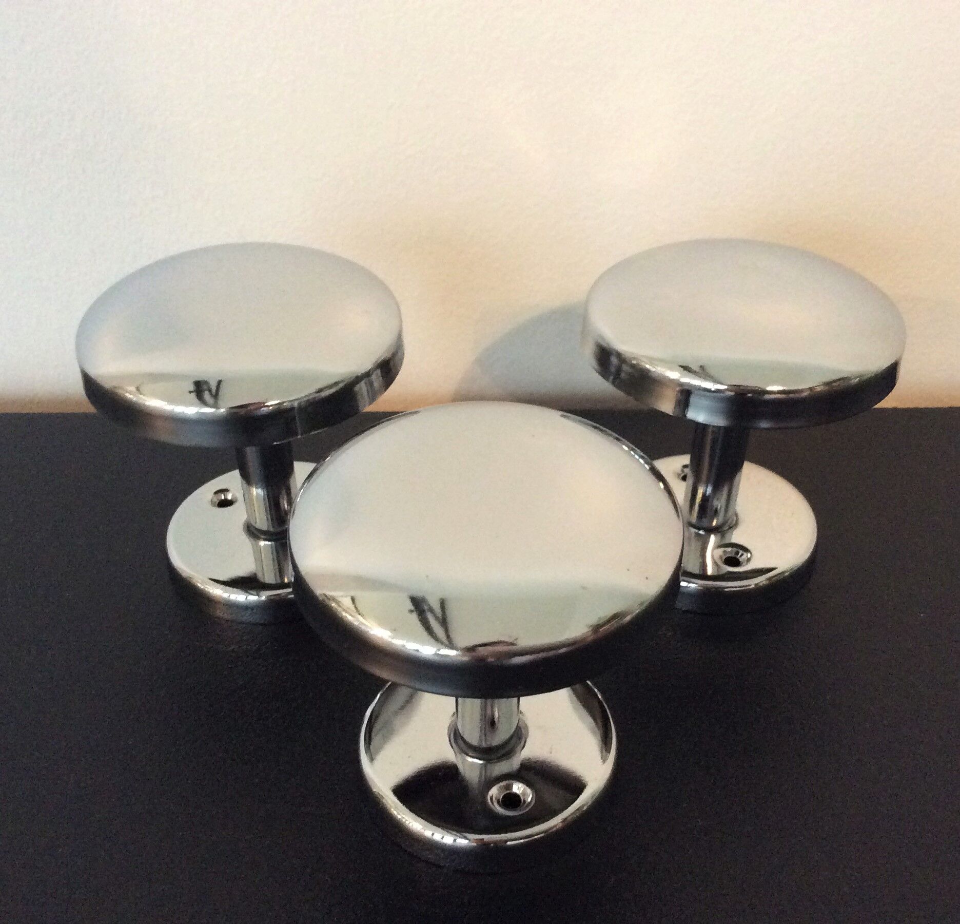 Set of 3 vintage stainless steel pads