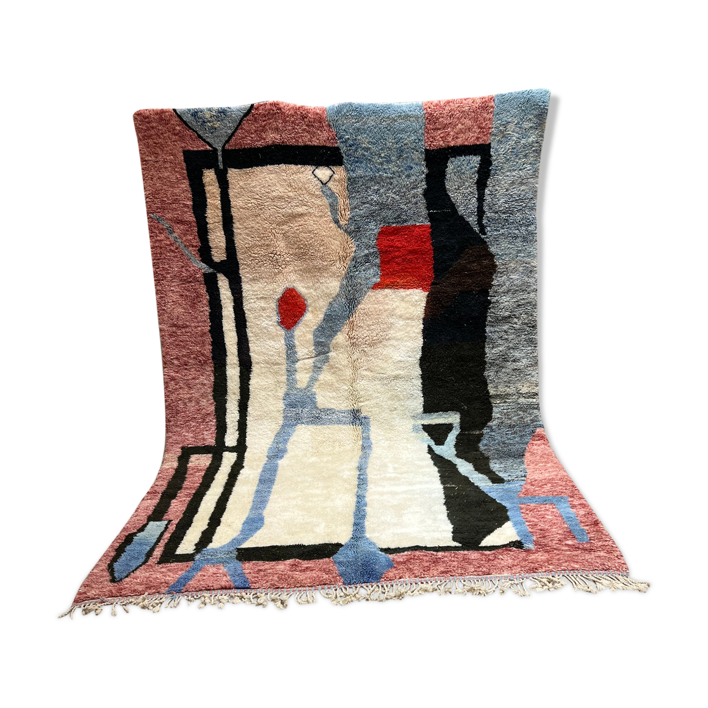 Colorful M'rirt carpet - 333x276cm