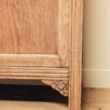 Parisian Art Deco sideboard in renovated oak